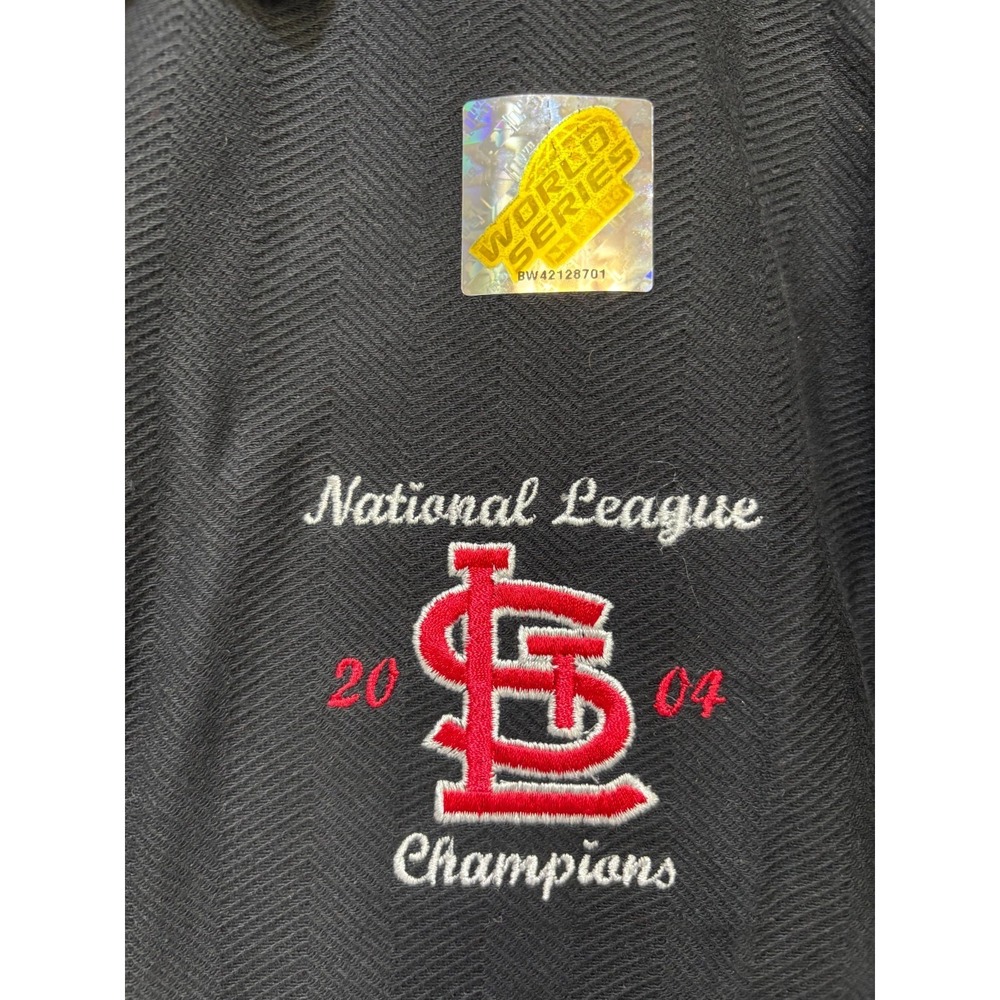 St. Louis Cardinals Shirt USA‎ National League Champions Polo Black Large